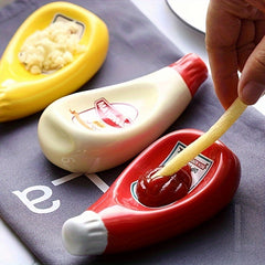 Ceramic Ketchup Salad Dip Dish for Table Decoration