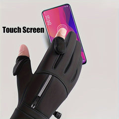 Winter Windproof Waterproof Touch Screen Warm Gloves for Outdoor