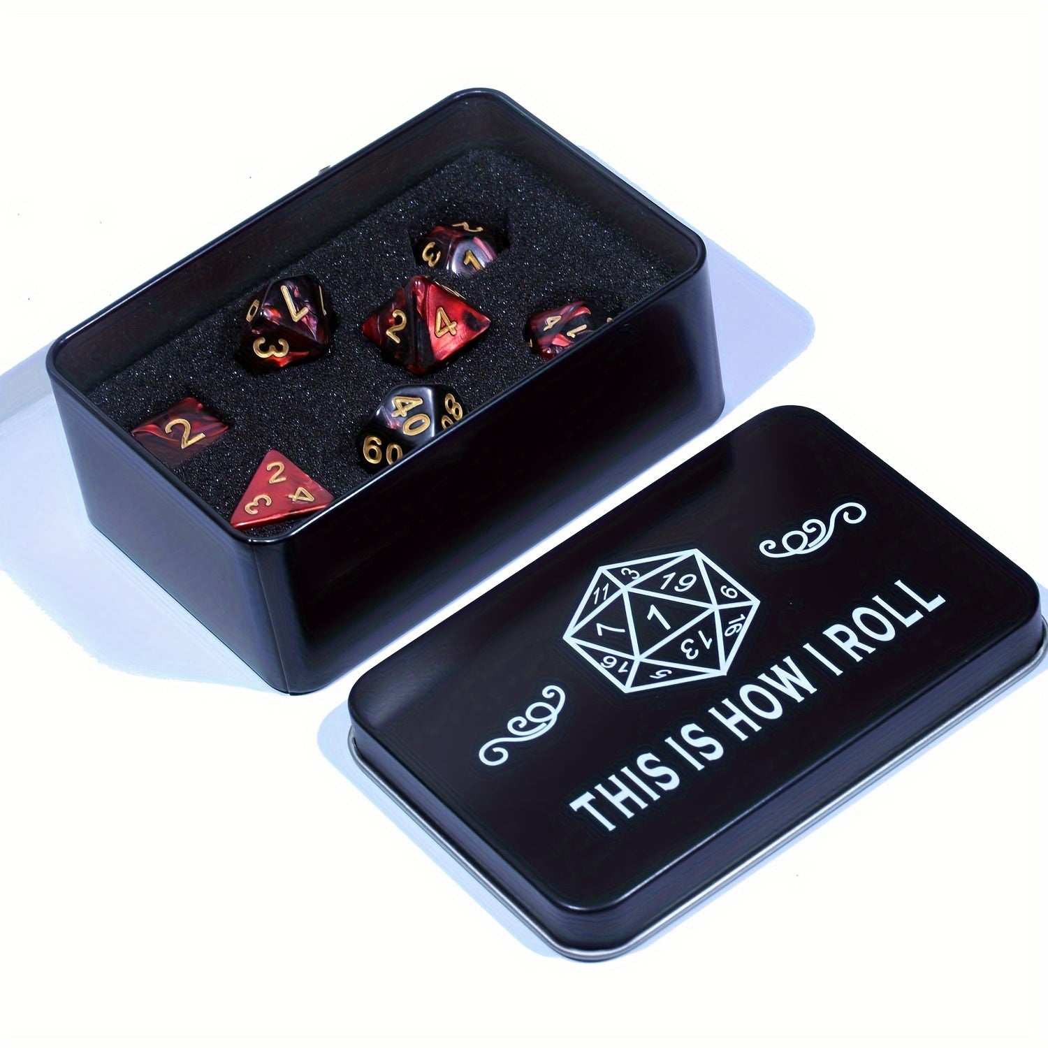 Metal Dice Box for Storing Dice Collecting