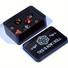 Metal Dice Box for Storing Dice Collecting