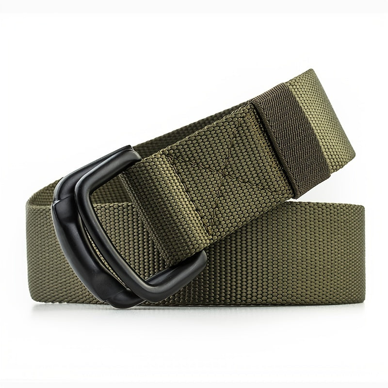 Men's Nylon Metal Buckle Belt For Jeans