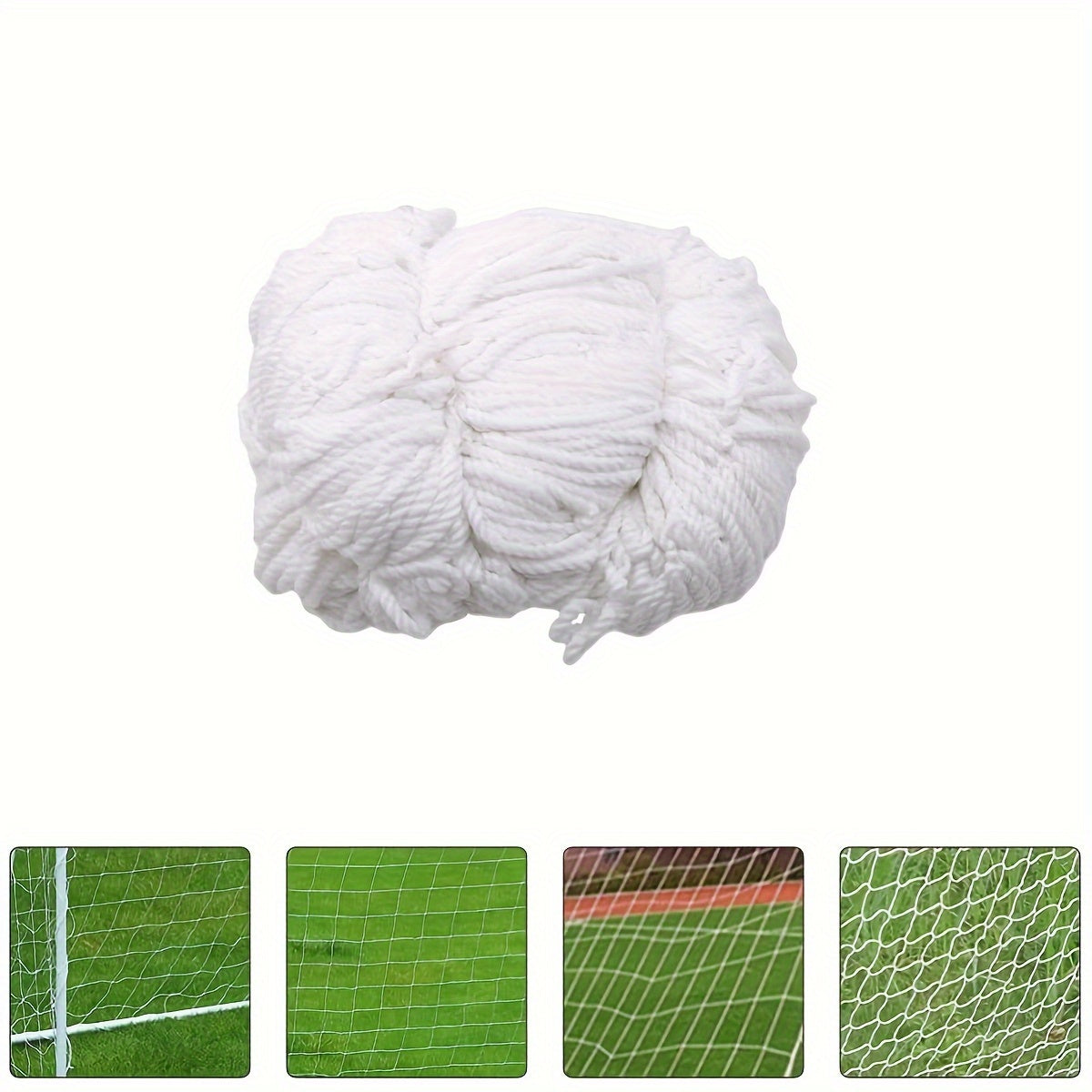 2pcs Portable Soccer Net Replacement - Lightweight Foldable Training