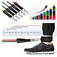 11pcs Fitness Pull Rope Set Resistance Band Exercise Set