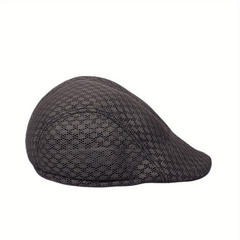 Unisex Hollowed Out Mesh Newsboy Hat Irish Taxi Driver Hats