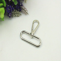 5pcs 50mm Metal Swivel Lobster Clasp Bag Accessory Hook For Handbag & Purse