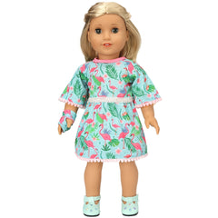 18in Doll Clothes Red Flamingo - Festive Favorite for Kids