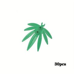 Colorful Leaf Shaped Building Blocks for Educational Play