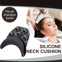 Silicone Shampoo Bowl Neck Rest for Salon Spa Use
