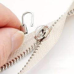 5 Detachable Zipper Pullers Repair Kits for Sewing Bags Down Jackets