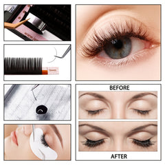 Eyelash Extensions 0.03-0.15 C/DD Curl 8-11.5mm Lash Supplies