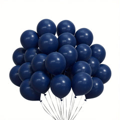 60 Navy Party Latex Balloons Garland Kit Wedding Graduation Baby Shower Decor