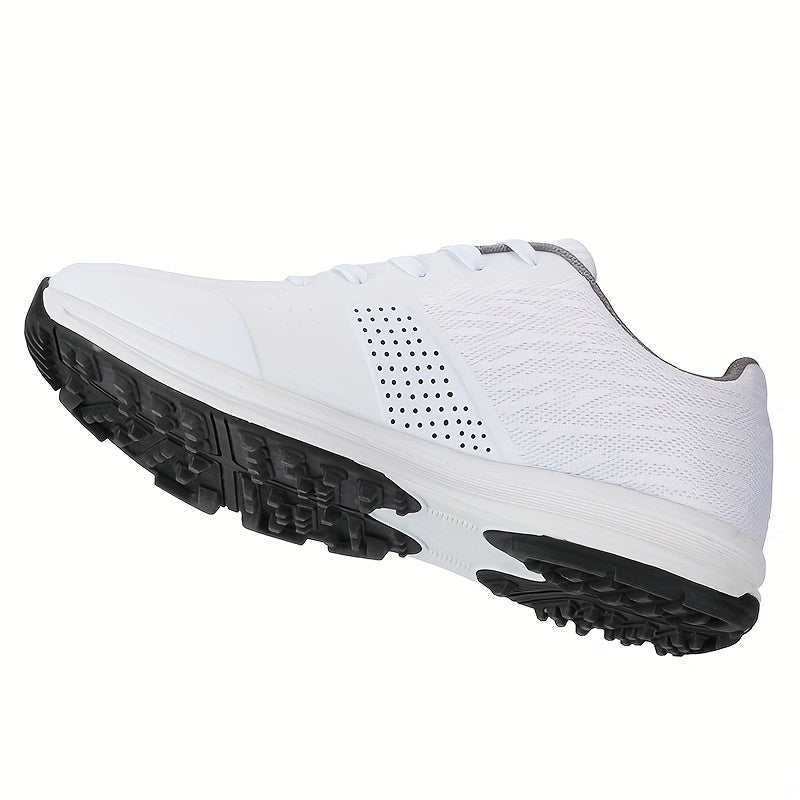Men's Golf Sneakers Non Slip Comfy Breathable Shoes