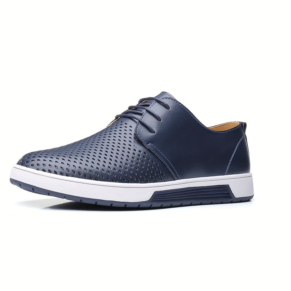 Men's Hollow Out Casual Oxfords Shoes Lightweight Walking Sneakers