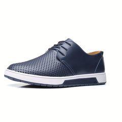 Men's Hollow Out Casual Oxfords Shoes Lightweight Walking Sneakers