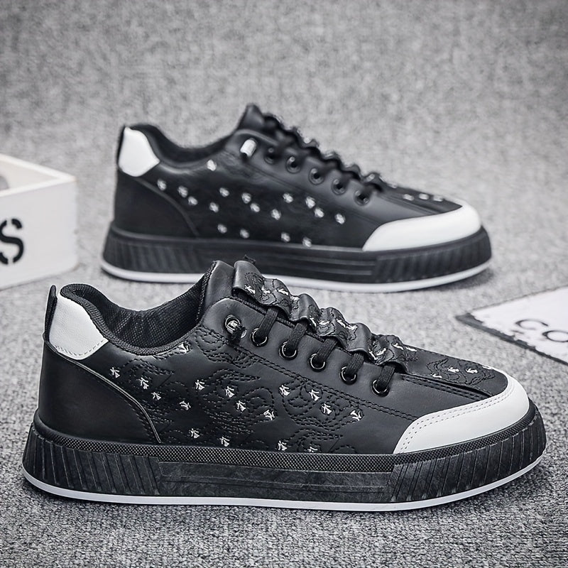 Men's Block Skate Shoes - Non Slip Casual Shoes
