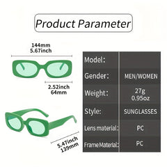 Y2K Candy Sunglasses UV400 for Women Men