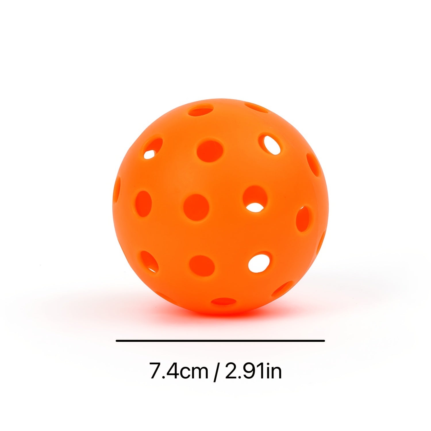 4pcs Pickleball 74mm With Holes Outdoor Practice Ball