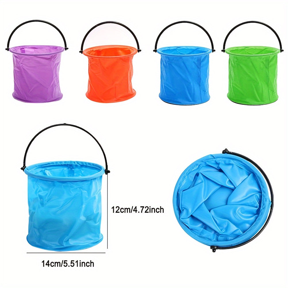 Portable Folding Bucket for Outdoor Camping