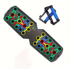 1pc Folding Push up Board Muscle Exercise Equipment