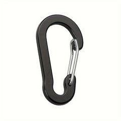 Colorful Aluminum Carabiner Key Clip for Outdoor Camping