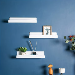 Acrylic Floating Shelves Wall Mounted Bookshelves Thick