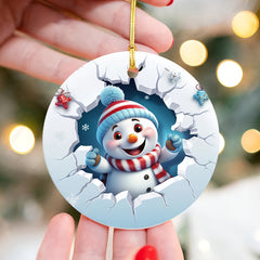 1pc Acrylic Christmas Decorations Pendant Party Supplies