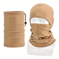 Military Tactics Balaclava Winter Cap with Scarf