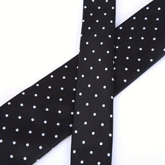 1200Needles Men's Dot Printed Neck Tie