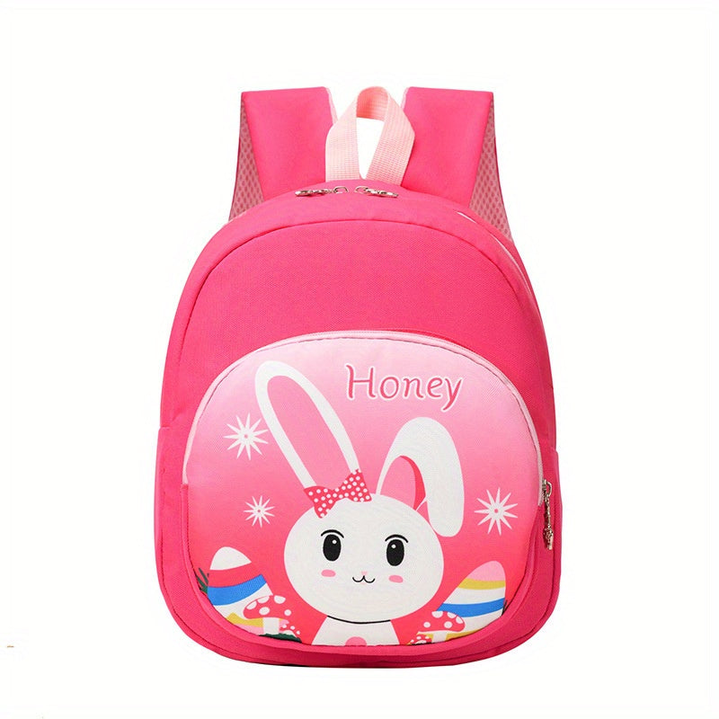 Kids Rabbit Printed Kindergarten School Bag Ultra light Backpack
