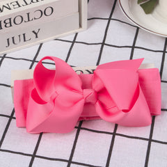 Baby Bow Ribbon Headbands Elastic Hair Bands Hair Accessories