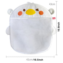 Kids Toy Storage Bag Cartoon Chicken With Suction Cup
