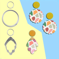 89pcs Clay Earrings Cutting Tool Jewelry DIY Making Soft Pottery
