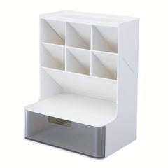 Plastic Makeup Storage Case Desk Organizer
