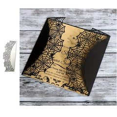 Metal Cutting Dies Stencil Halloween Spider Web Mold For DIY Making