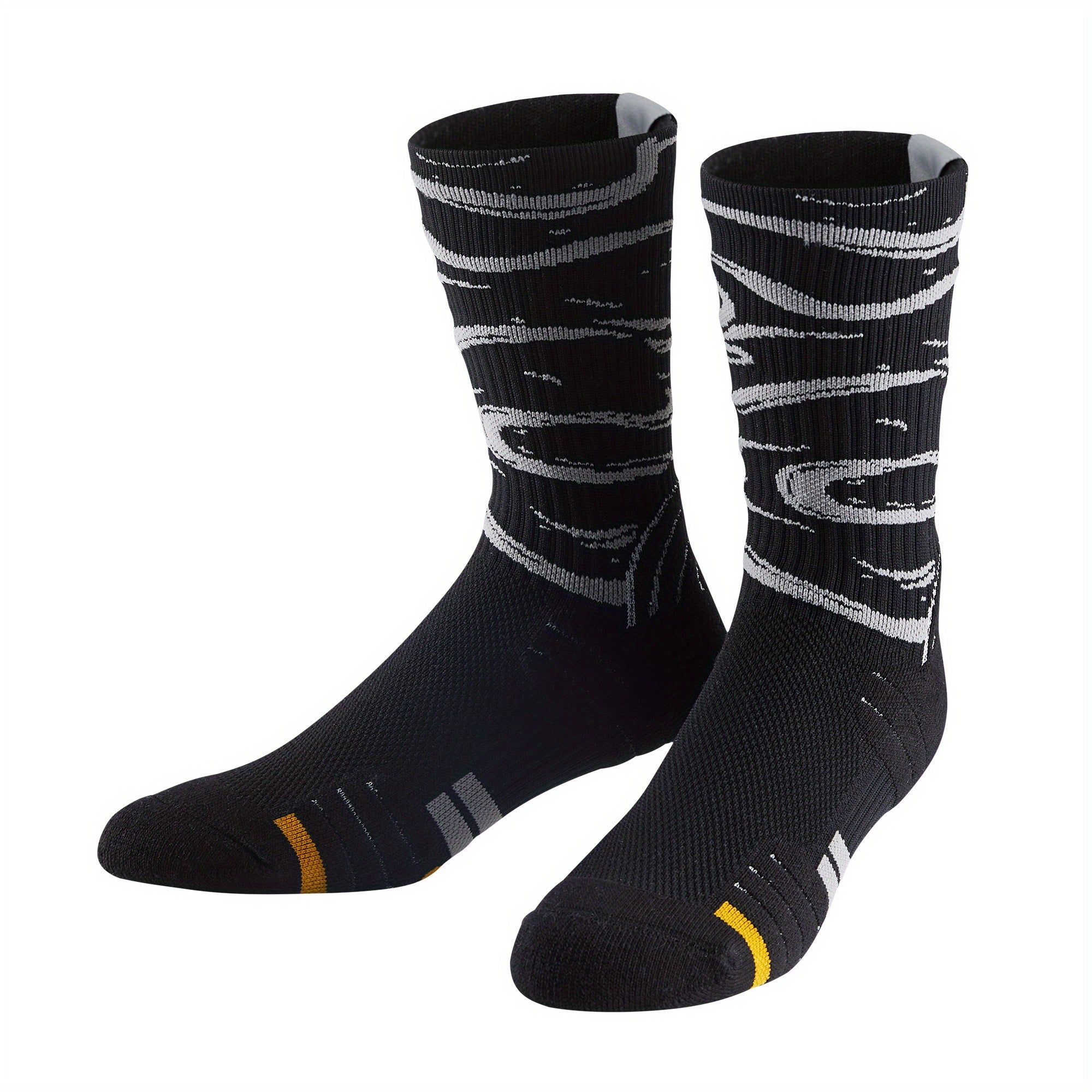 Breathable Mid-calf Sport Socks for Outdoor Running