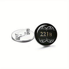 Mental 221b Brooch Pins Collar Jackets Dress Suit Hats Scarves Pants