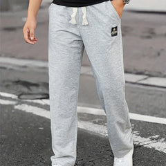 Coconut Tree Print Joggers Men s Casual Stretch Waist Drawstring Sweatpants
