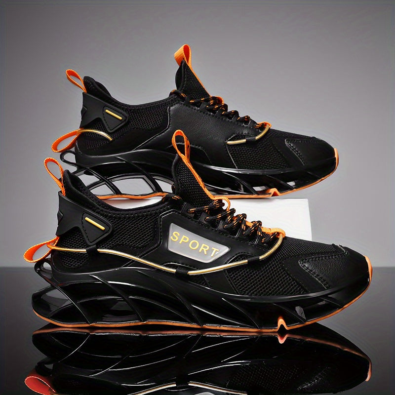 Men's Chunky Lace-up Sneakers Athletic Shoes