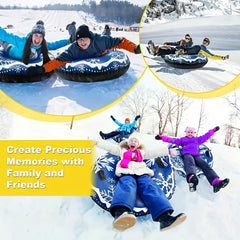 Winter Skiing Ring Universal Skiing Cushion Waterproof Durable PVC Snow Sled