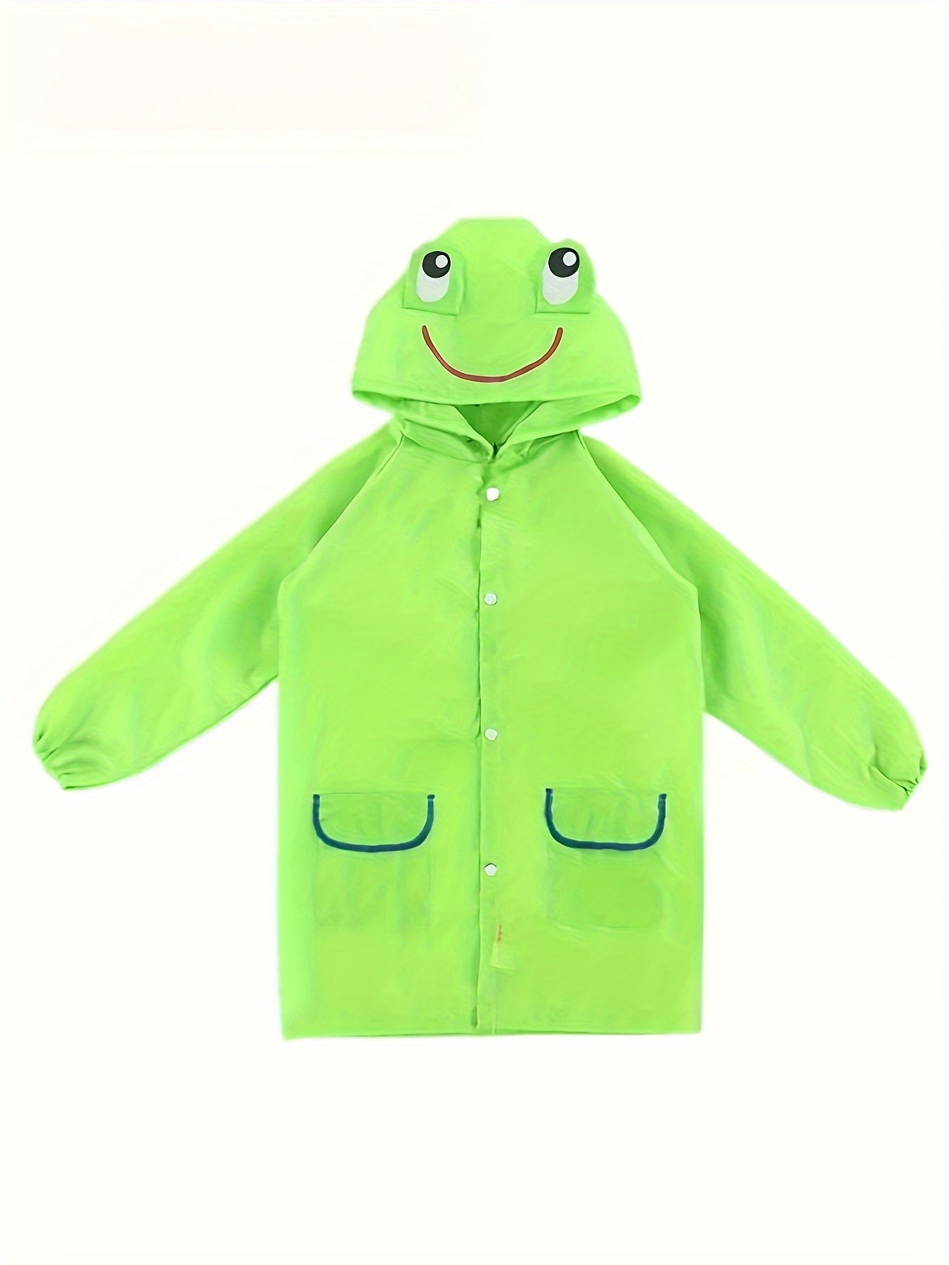 Boys Cartoon Animal Pattern Raincoat Kids Stylish Waterproof Clothes