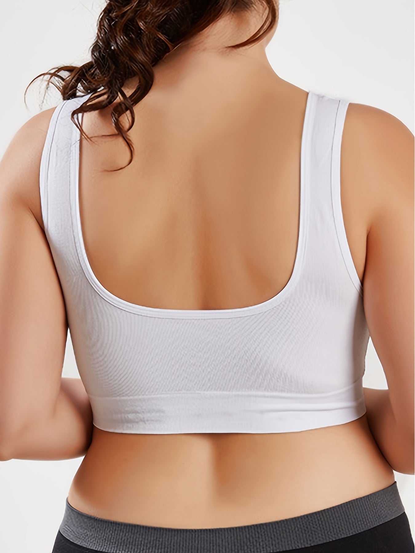 Wireless Sports Bra Comfy & Breathable Push Up Intimates Bra