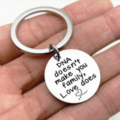 Boys Love Family Keychain Gift