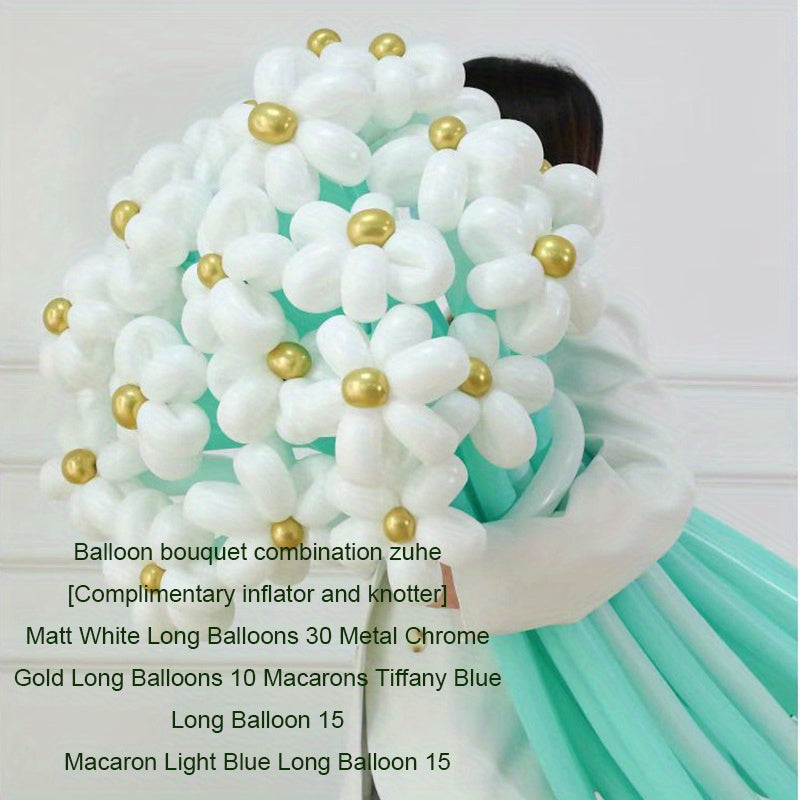 Colorful Flower Balloon Bouquet DIY Party Decoration Supplies