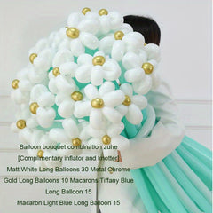 Colorful Flower Balloon Bouquet DIY Party Decoration Supplies