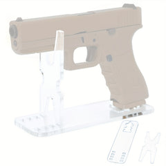 Adjustable Transparent Stand Portable Display Rack for Safe Storage