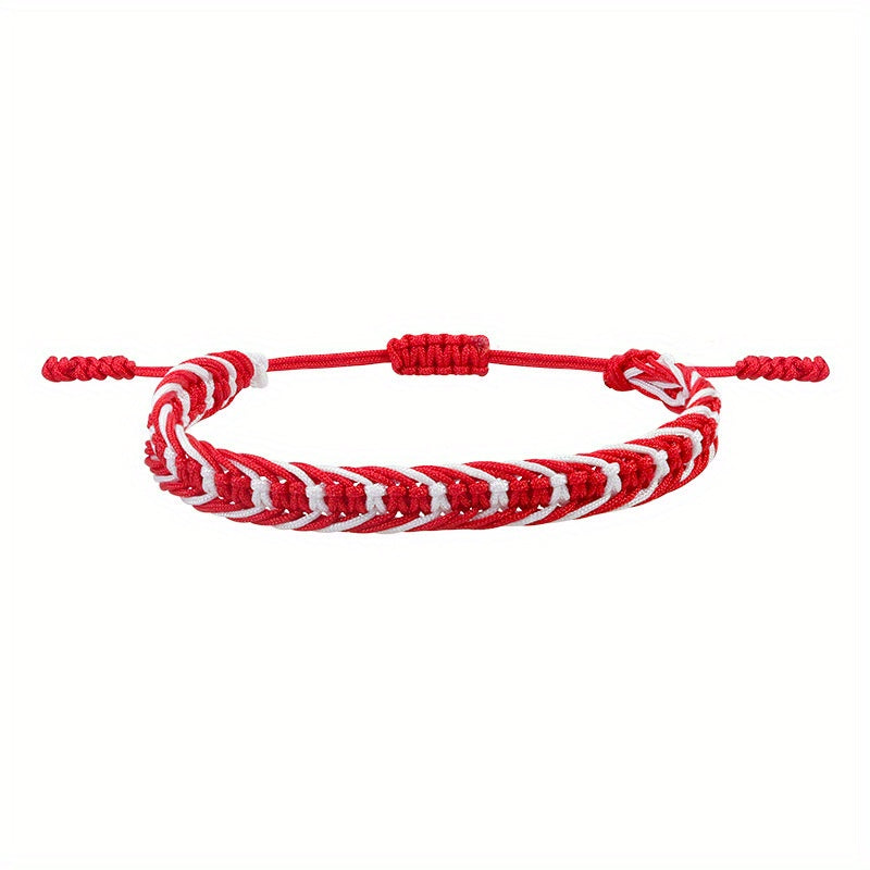 Colorful Braided Bracelet Ethnic Style Rope Woven Sports Wristband