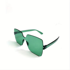 Men's Rimless Sunglasses UV Protection + Cloth
