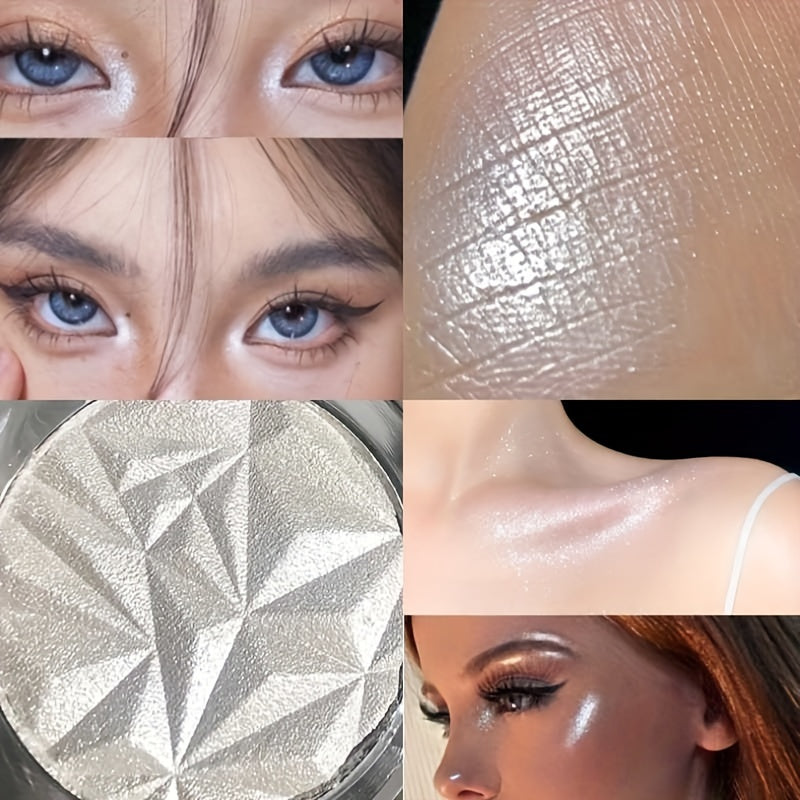 Diamond Shine Highlighter Palette Glitter Face Contour Brighten