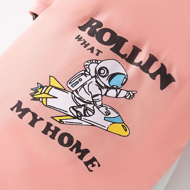 Kids' Winter Skiing Gloves Waterproof Snow Playing Cartoon Outdoor Gloves