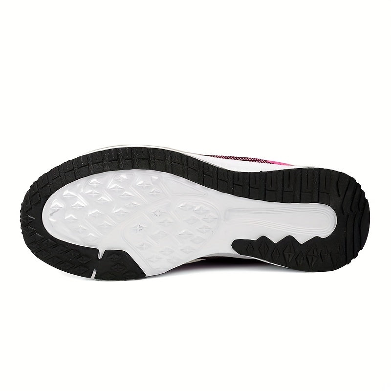 Women's Lace Up Running Shoes Comfort Mesh Sneakers